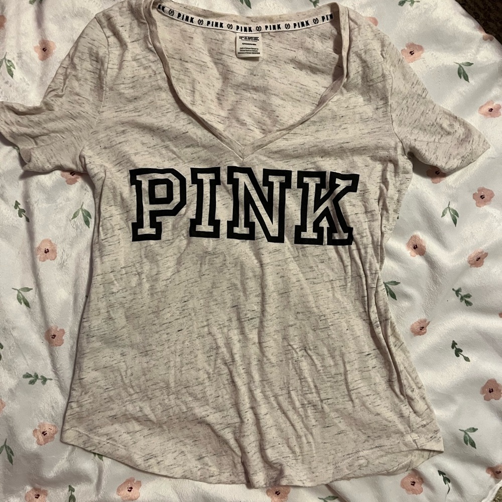 Victoria’s Secret pink gray shirt Small